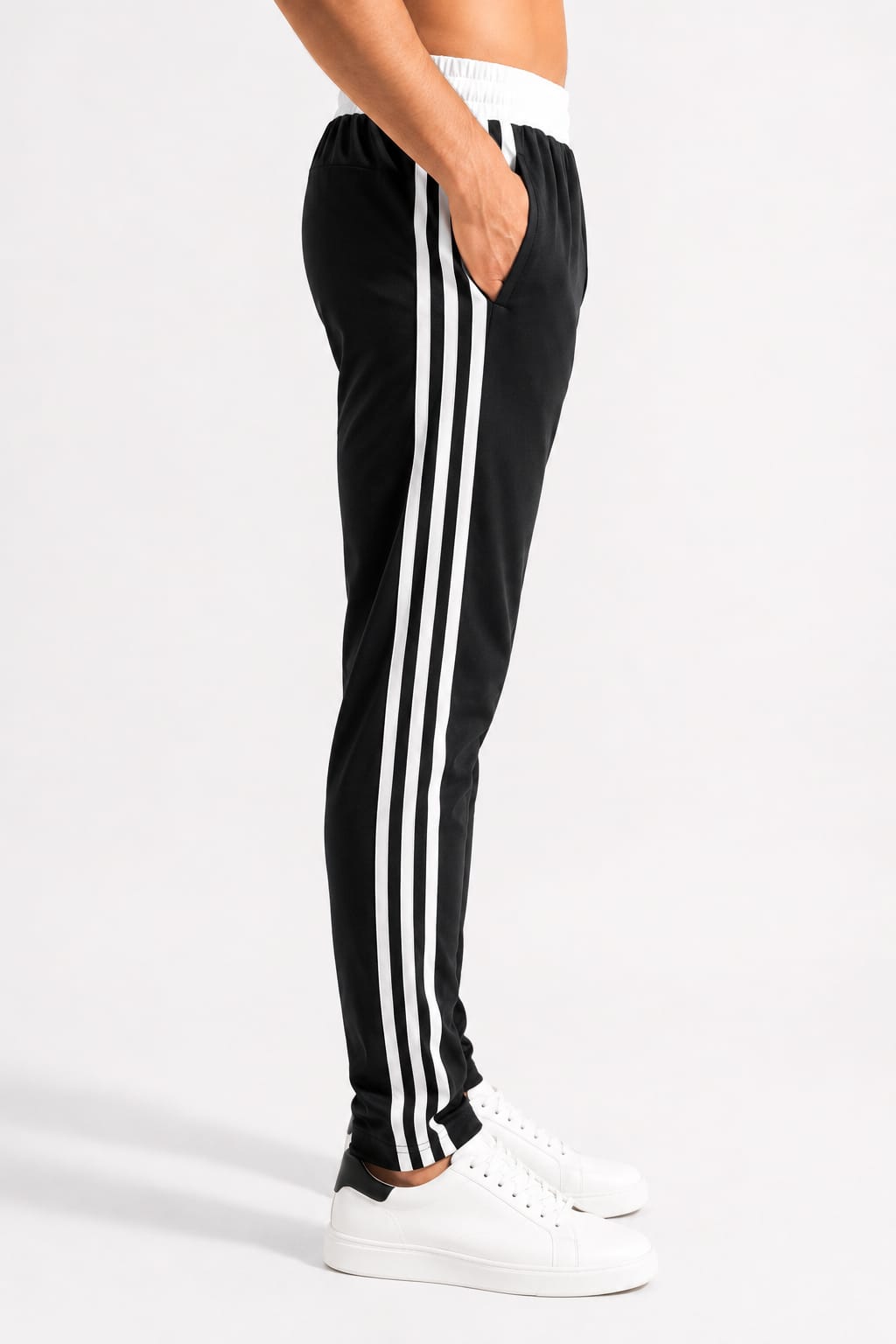 Men's Side Stripe Track Pants