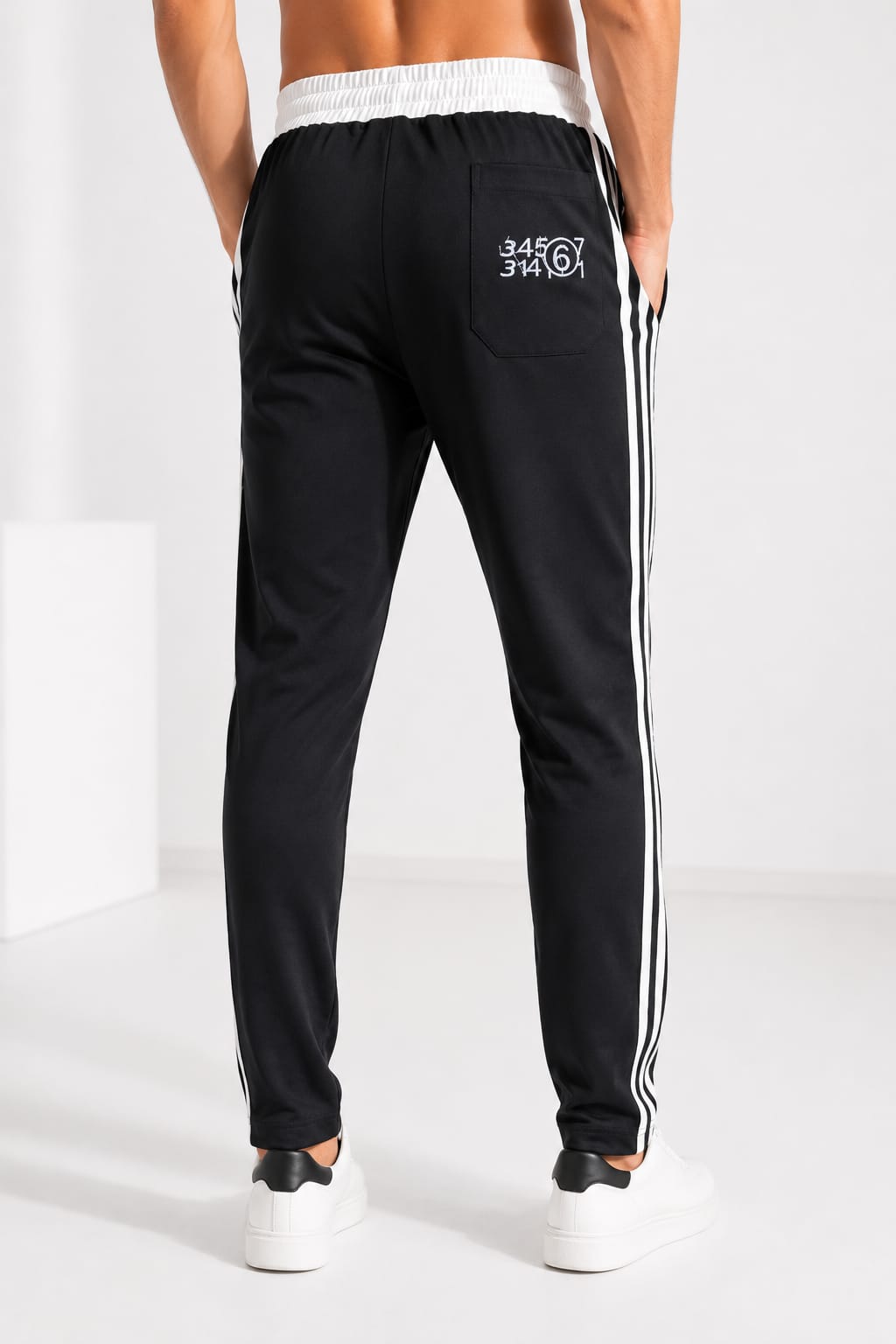 Men's Side Stripe Track Pants