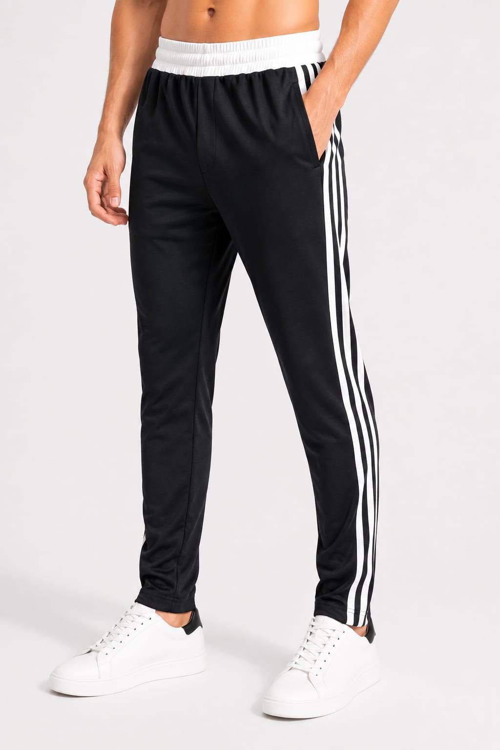 Men's Side Stripe Track Pants