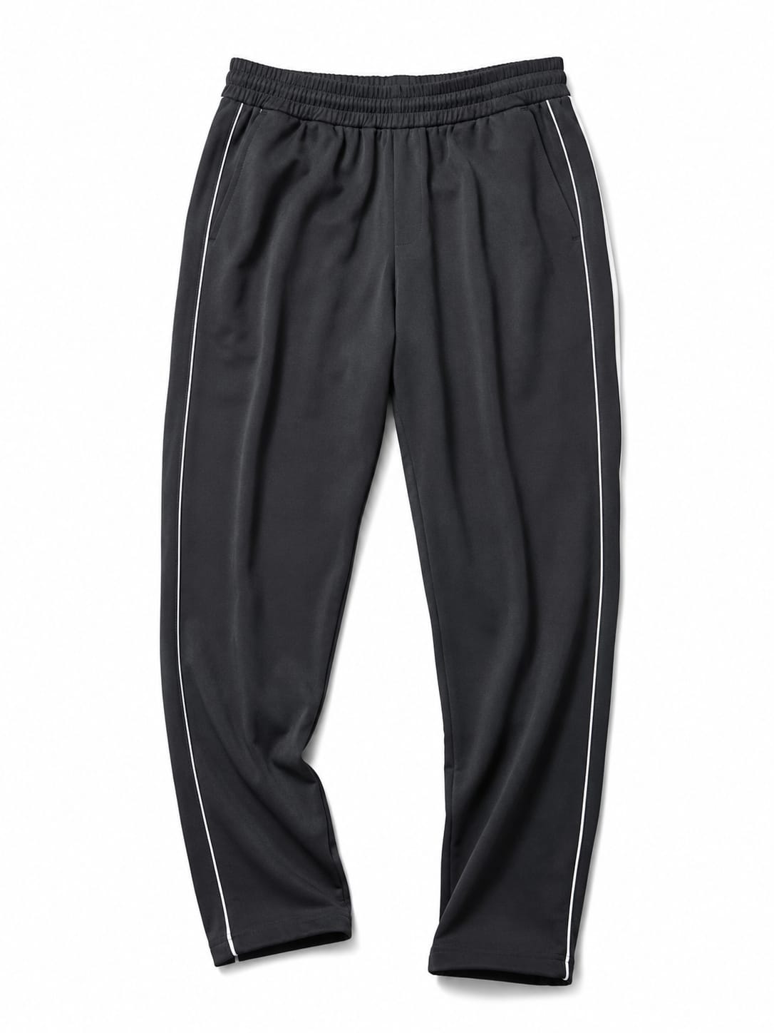 Men's Contrast Piping Track Pants