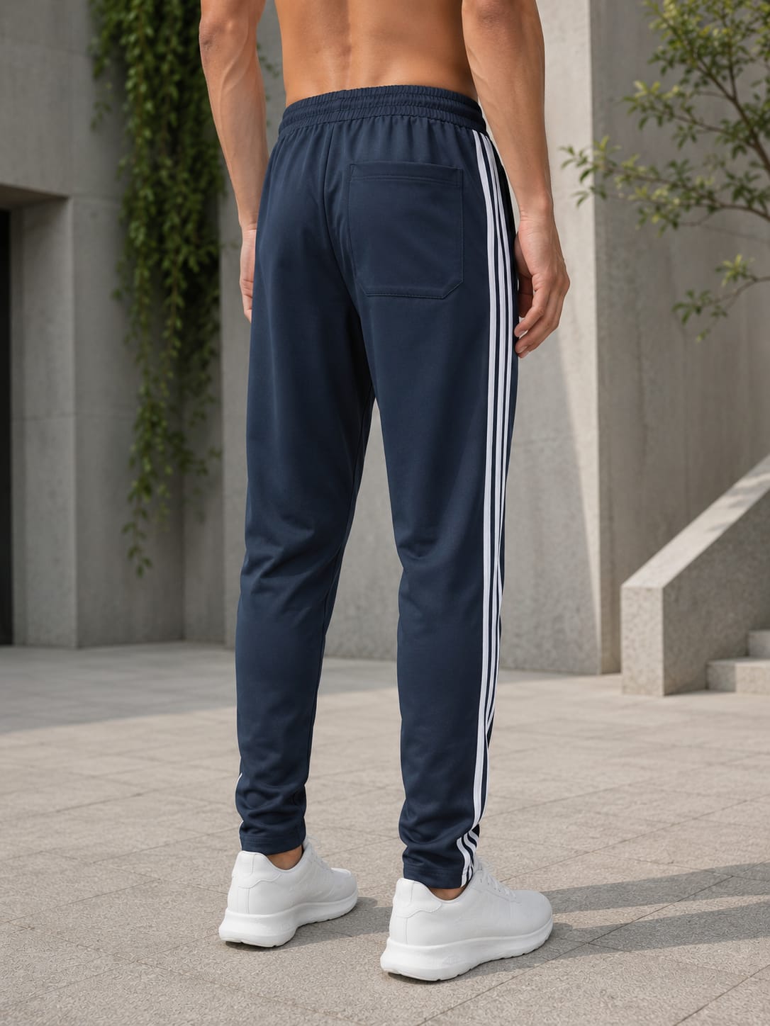 Men's Side Stripe Track Pants