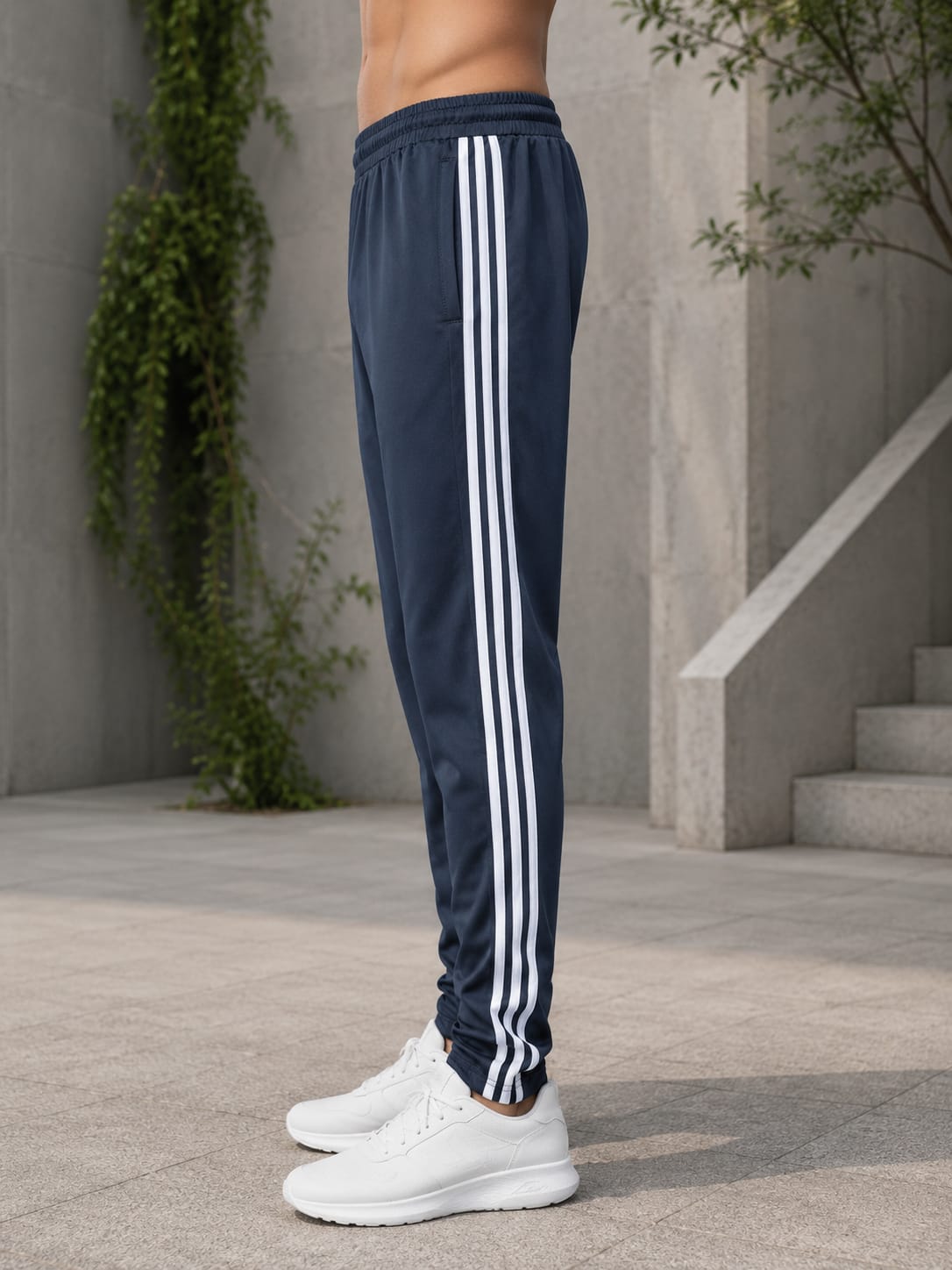 Men's Side Stripe Track Pants