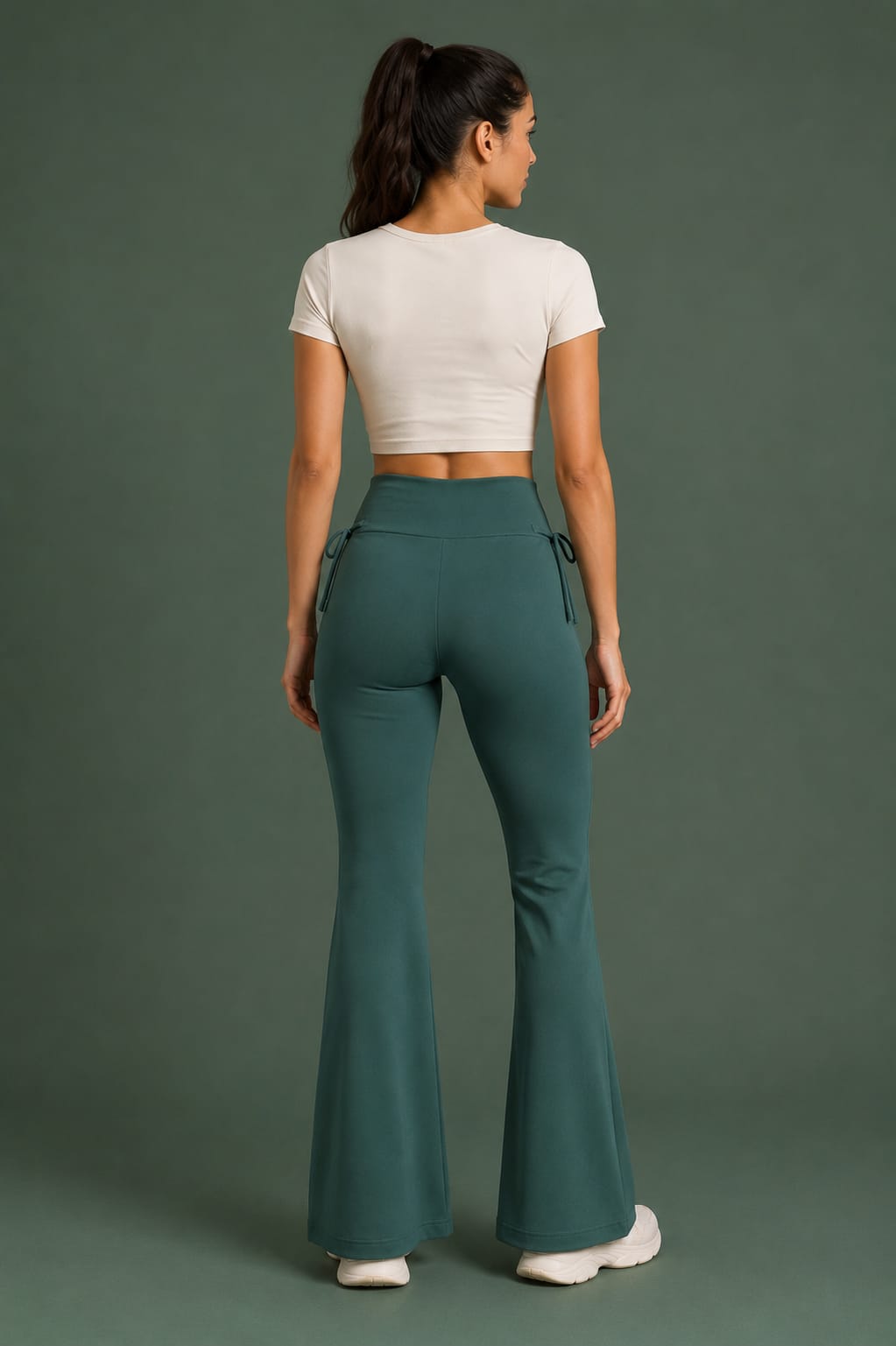 Women's High-Waist Flared Yoga Pants