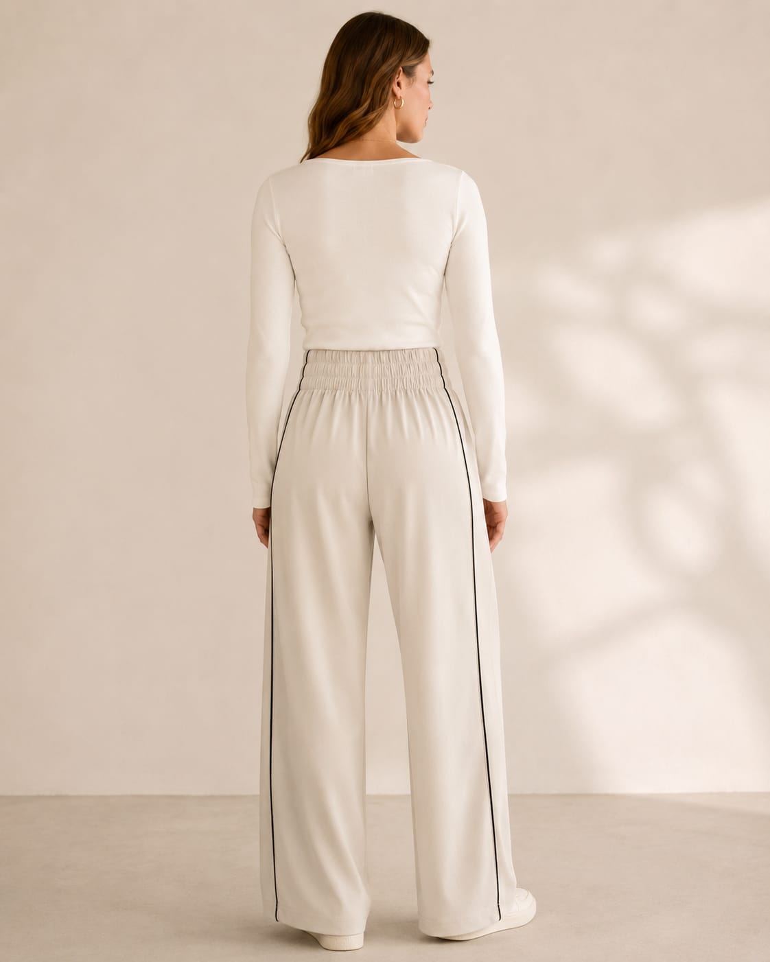 Women's High-Waist Wide Leg Lounge Pants