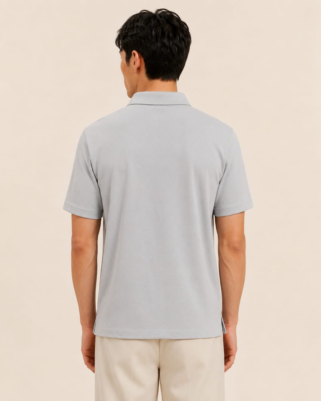 Zodiwear Men's Premium Polo T-Shirt – Ice Grey