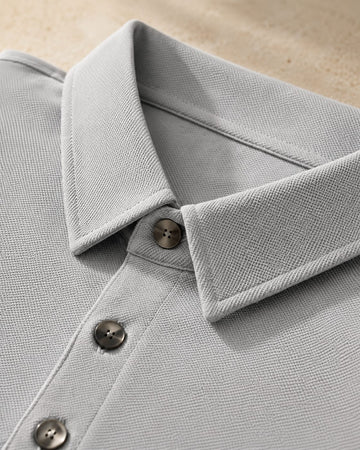 Zodiwear Men's Premium Polo T-Shirt – Ice Grey