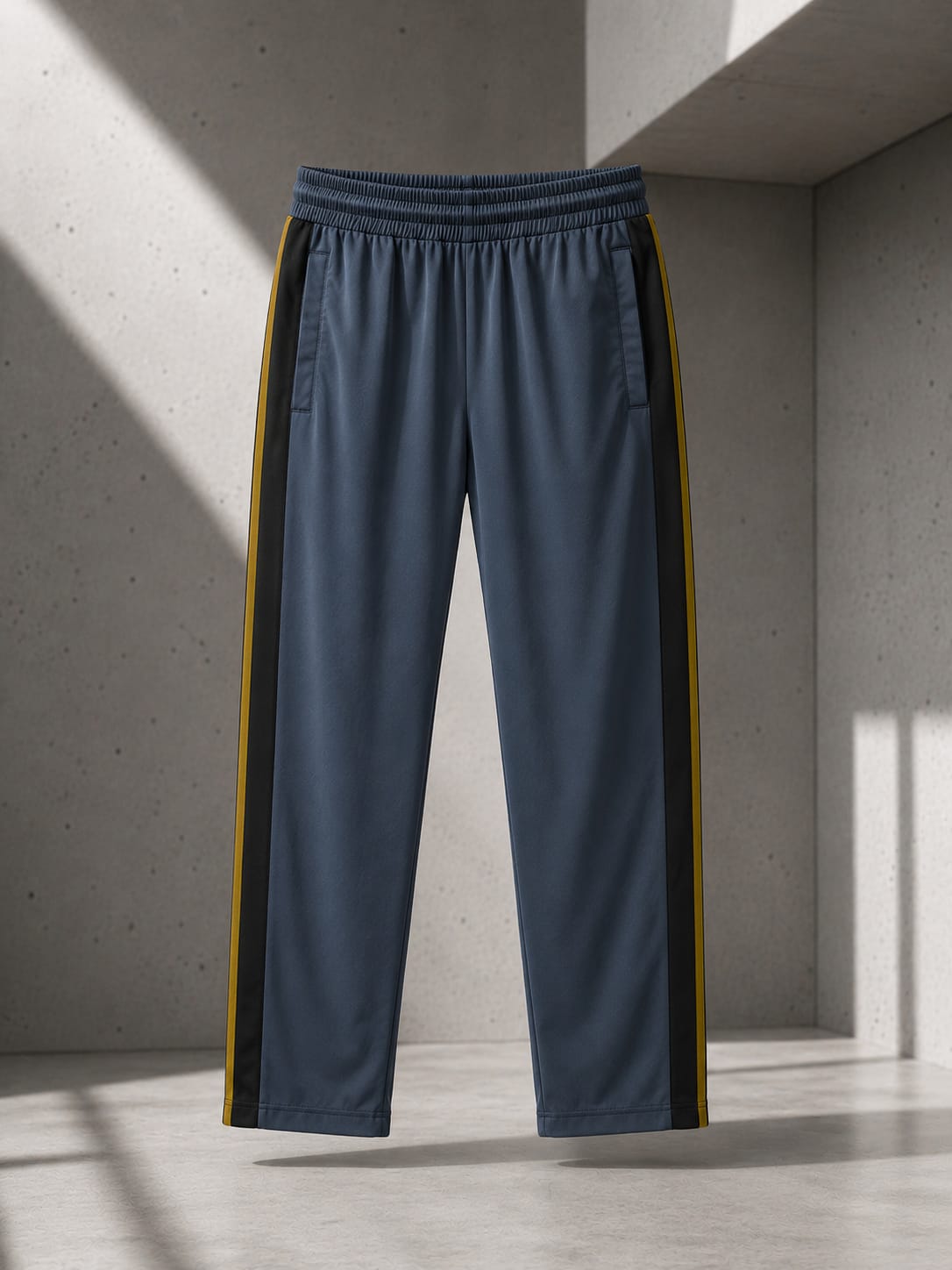 Men's Premium Contrast Side Panel Track Pants